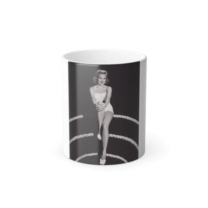 Virginia Mayo #1571 (Vintage Female Icons) Color Changing Mug 11oz-11oz-Go Mug Yourself