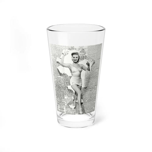 Virginia Mayo #158 (Vintage Female Icon) Pint Glass 16oz 16oz - Go Mug Yourself