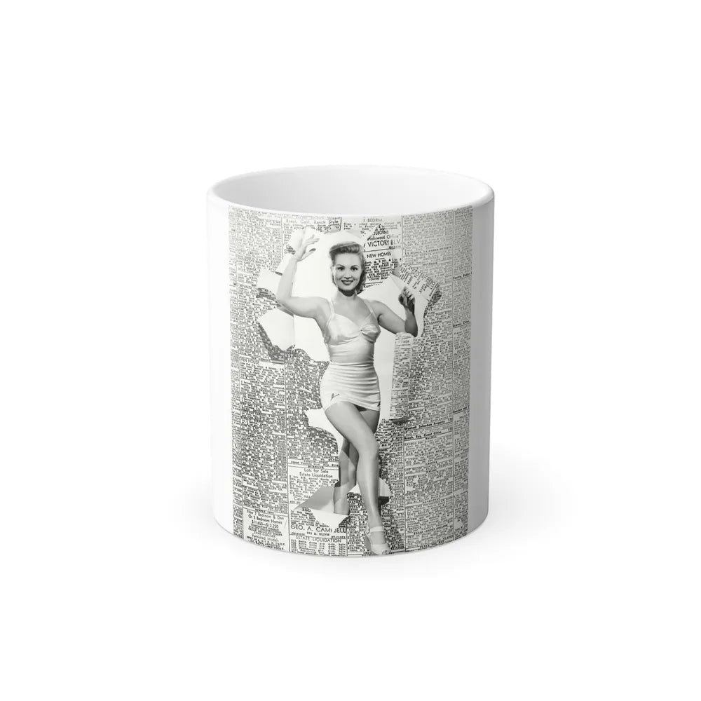 Virginia Mayo #158 (Vintage Female Icons) Color Changing Mug 11oz-11oz-Go Mug Yourself
