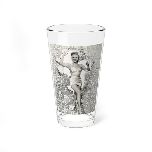 Virginia Mayo #1581 (Vintage Female Icon) Pint Glass 16oz-16oz-Go Mug Yourself