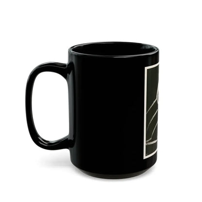 Virginia Mayo #159 (Vintage Female Icon) Black Coffee Mug - Go Mug Yourself