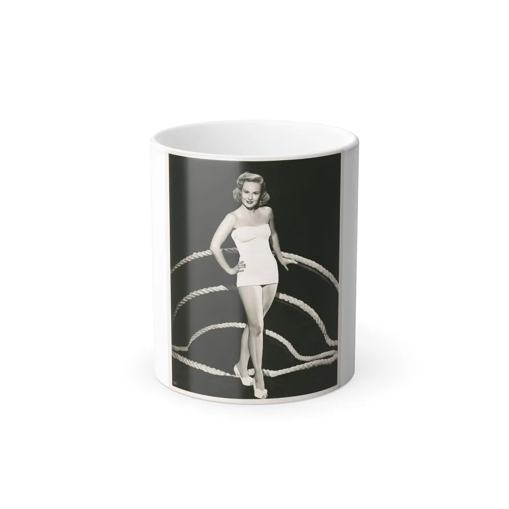 Virginia Mayo #159 (Vintage Female Icons) Color Changing Mug 11oz-11oz-Go Mug Yourself