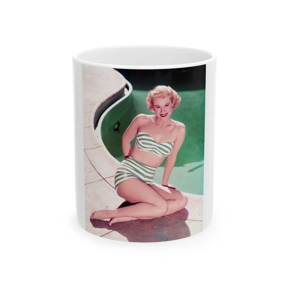 Virginia Mayo #16 (Vintage Female Icon) White Coffee Mug-11oz-Go Mug Yourself