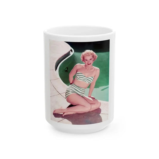 Virginia Mayo #16 (Vintage Female Icon) White Coffee Mug 15oz - Go Mug Yourself