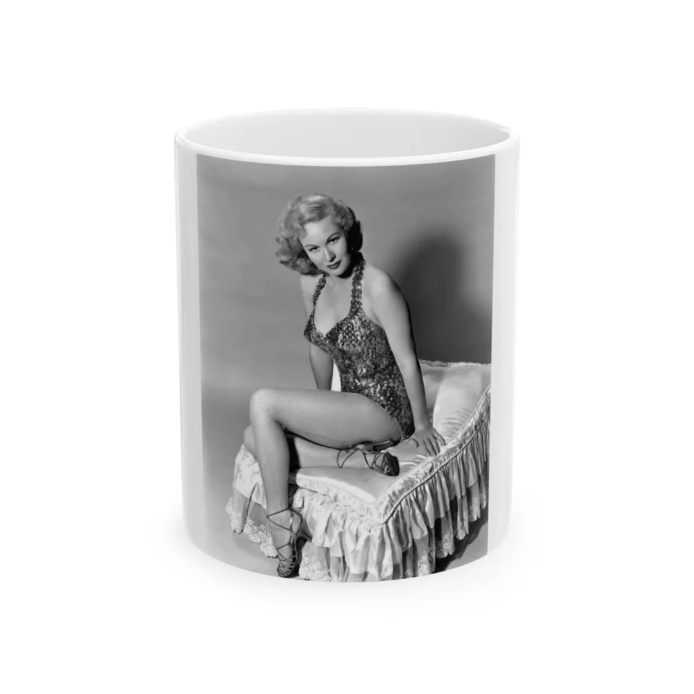 Virginia Mayo #170 (Vintage Female Icon) White Coffee Mug-11oz-Go Mug Yourself