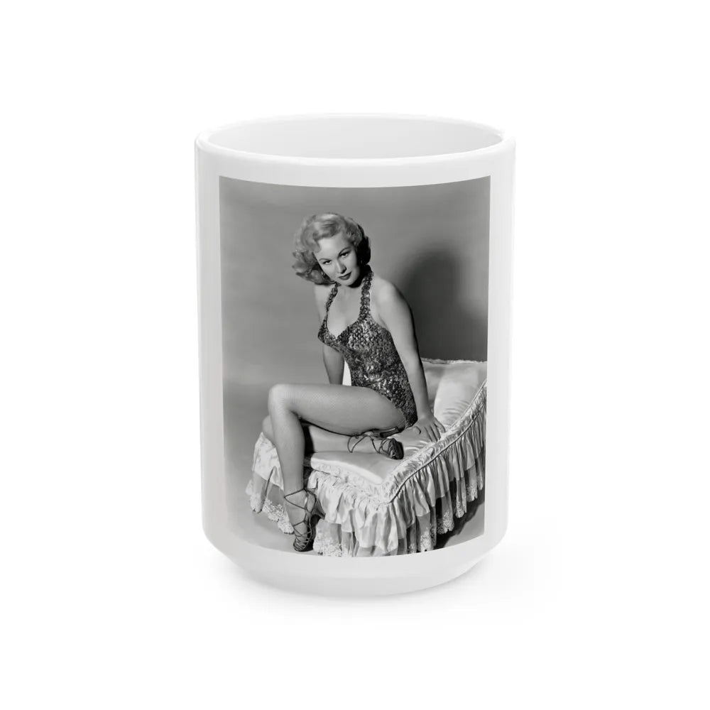 Virginia Mayo #170 (Vintage Female Icon) White Coffee Mug-15oz-Go Mug Yourself