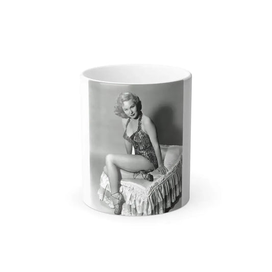 Virginia Mayo #1701 (Vintage Female Icon) Color Changing Mug 11oz 11oz - Go Mug Yourself
