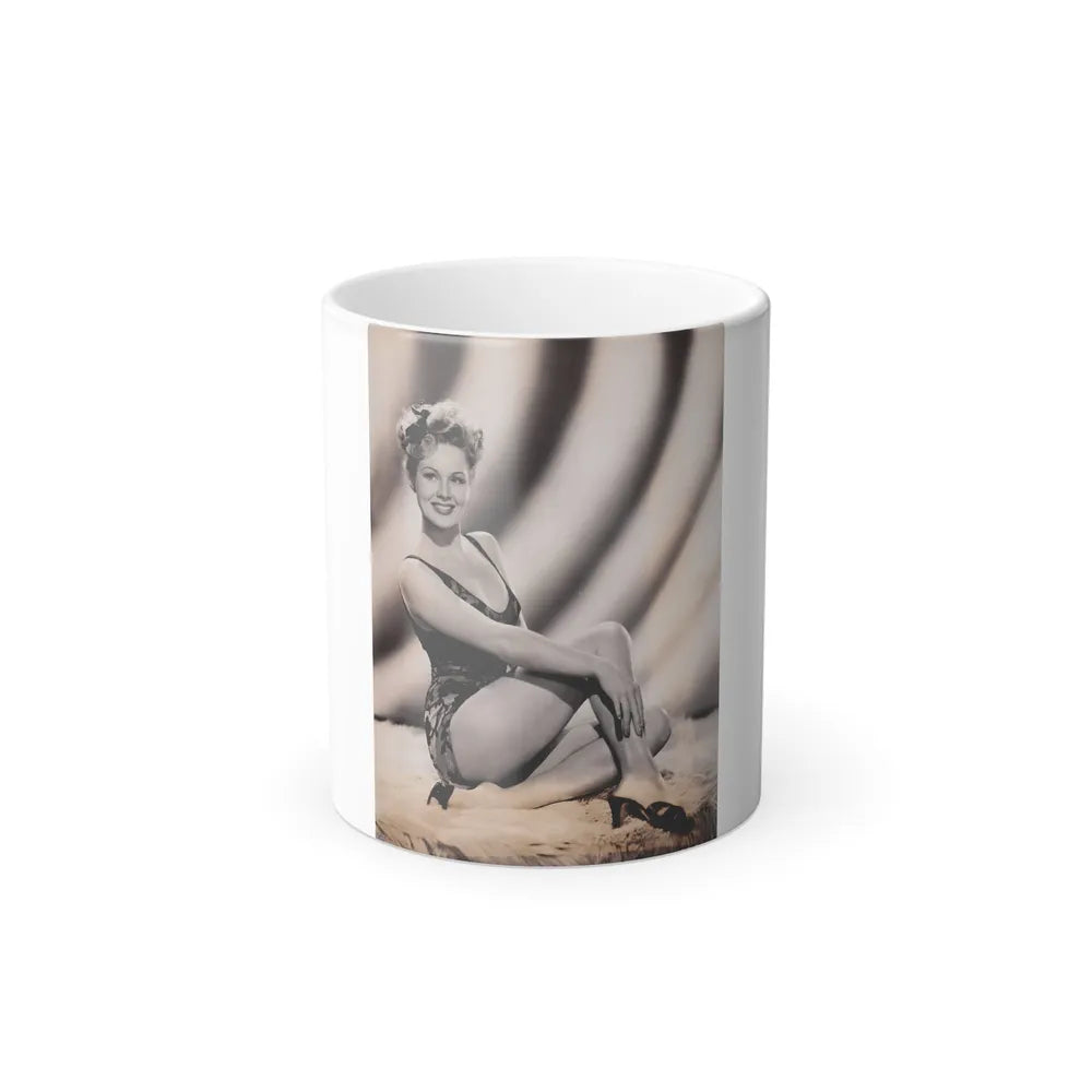 Virginia Mayo #18 (Vintage Female Icons) Color Changing Mug 11oz-11oz-Go Mug Yourself