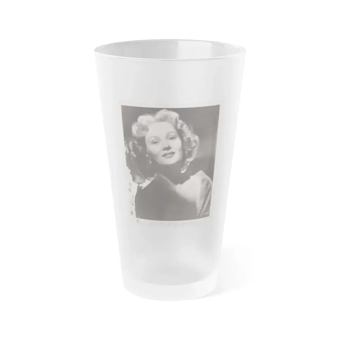 Virginia Mayo #181 (Vintage Female Icon) Frosted Pint Glass 16oz 16oz Frosted - Go Mug Yourself