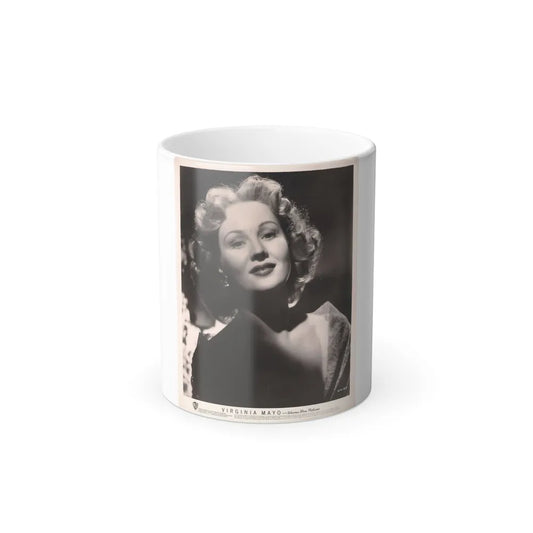 Virginia Mayo #181 (Vintage Female Icons) Color Changing Mug 11oz-11oz-Go Mug Yourself