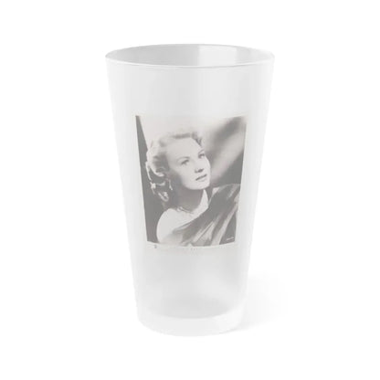 Virginia Mayo #184 (Vintage Female Icon) Frosted Pint Glass 16oz 16oz Frosted - Go Mug Yourself