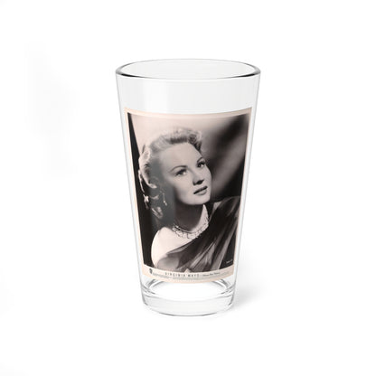 Virginia Mayo #184 (Vintage Female Icon) Pint Glass 16oz-16oz-Go Mug Yourself