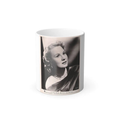 Virginia Mayo #184 (Vintage Female Icons) Color Changing Mug 11oz-11oz-Go Mug Yourself