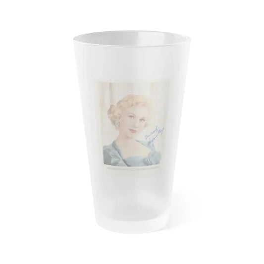 Virginia Mayo #186 (Vintage Female Icon) Frosted Pint Glass 16oz 16oz Frosted - Go Mug Yourself
