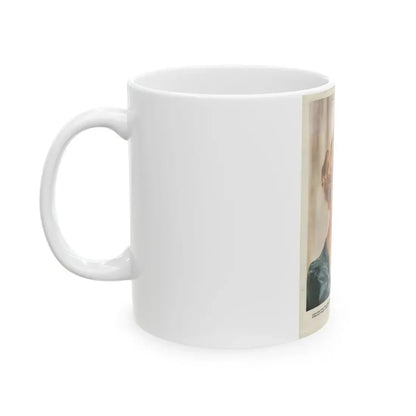 Virginia Mayo #186 (Vintage Female Icon) White Coffee Mug - Go Mug Yourself