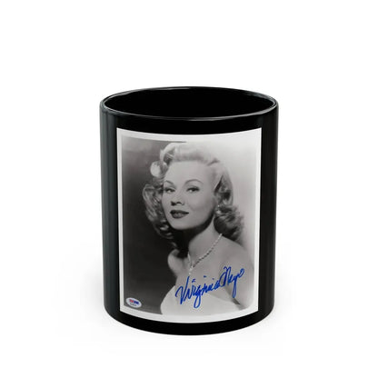 Virginia Mayo #188 (Vintage Female Icon) Black Coffee Mug 11oz - Go Mug Yourself