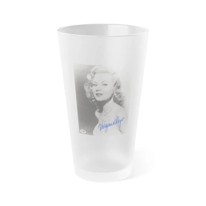 Virginia Mayo #188 (Vintage Female Icon) Frosted Pint Glass 16oz-16oz-Frosted-Go Mug Yourself