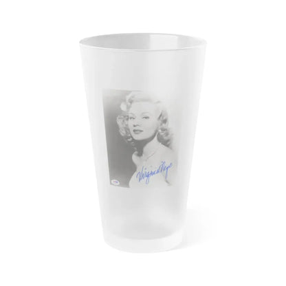 Virginia Mayo #188 (Vintage Female Icon) Frosted Pint Glass 16oz 16oz Frosted - Go Mug Yourself