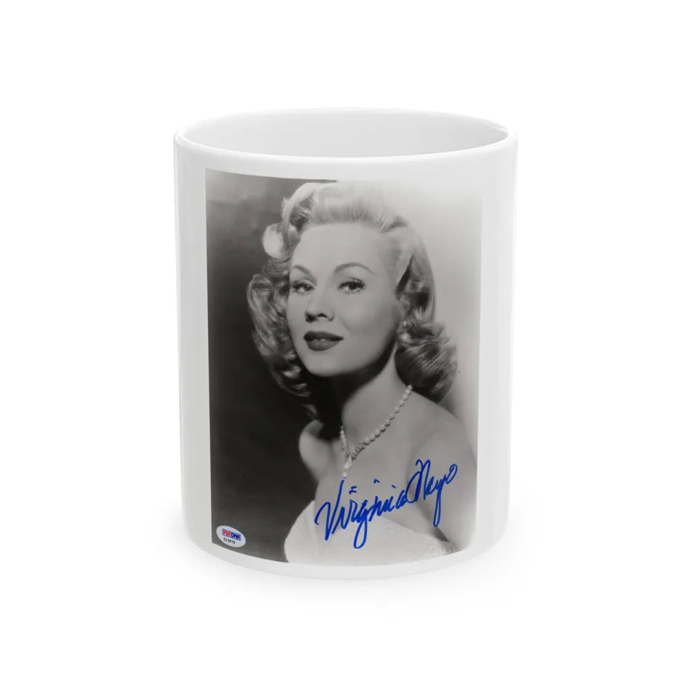 Virginia Mayo #188 (Vintage Female Icon) White Coffee Mug-11oz-Go Mug Yourself