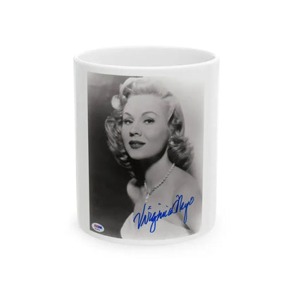 Virginia Mayo #188 (Vintage Female Icon) White Coffee Mug 11oz - Go Mug Yourself