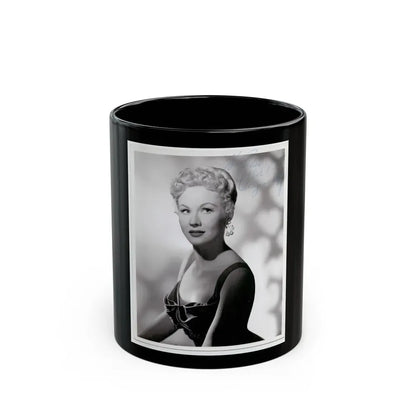 Virginia Mayo #191 (Vintage Female Icon) Black Coffee Mug 11oz - Go Mug Yourself
