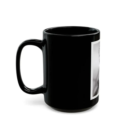 Virginia Mayo #191 (Vintage Female Icon) Black Coffee Mug - Go Mug Yourself