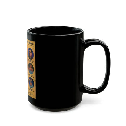 Virginia Mayo #194 - Mag. Cover (Vintage Female Icon) Black Coffee Mug - Go Mug Yourself