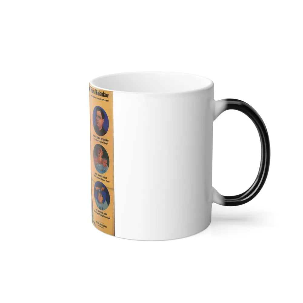 Virginia Mayo #194 - Mag. Cover (Vintage Female Icons) Color Changing Mug 11oz-Go Mug Yourself