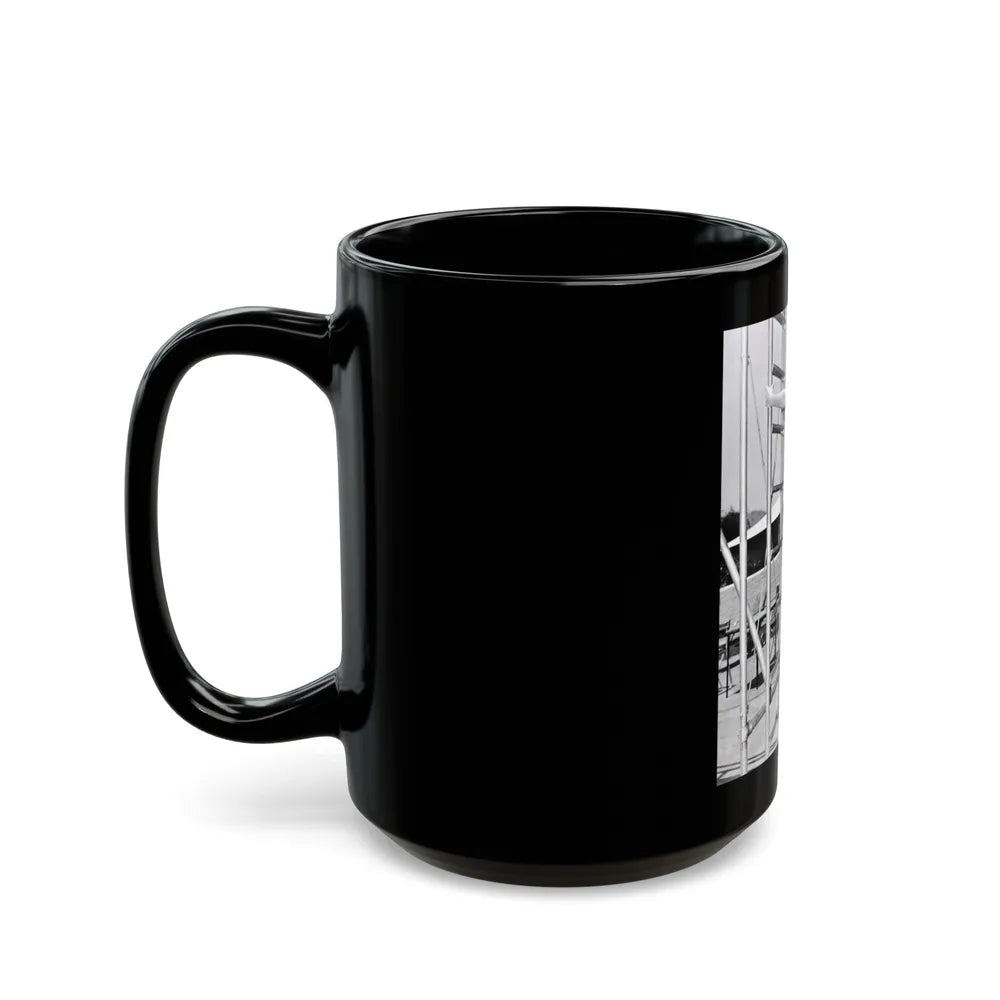 Virginia Mayo #196 (Vintage Female Icon) Black Coffee Mug-Go Mug Yourself