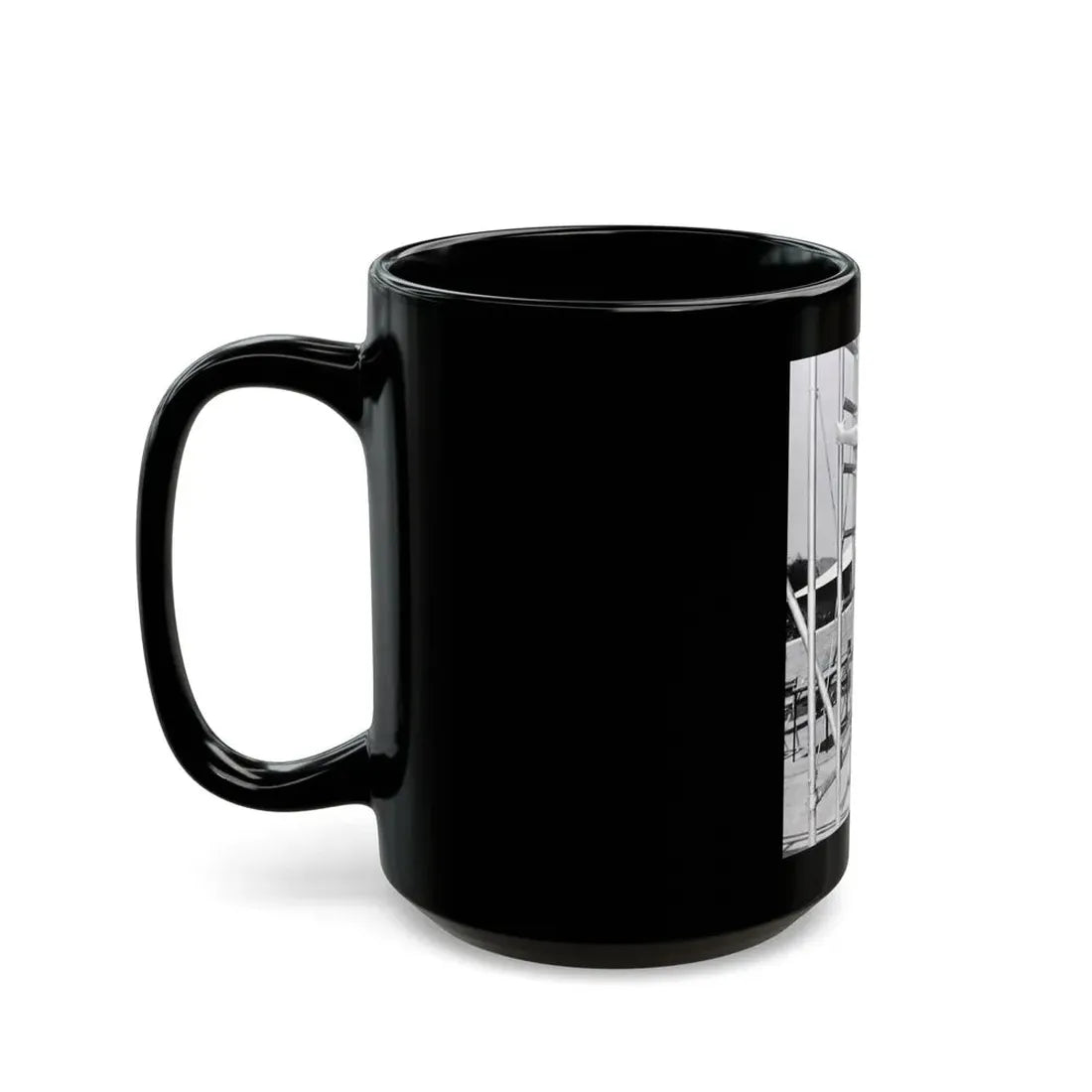Virginia Mayo #196 (Vintage Female Icon) Black Coffee Mug - Go Mug Yourself