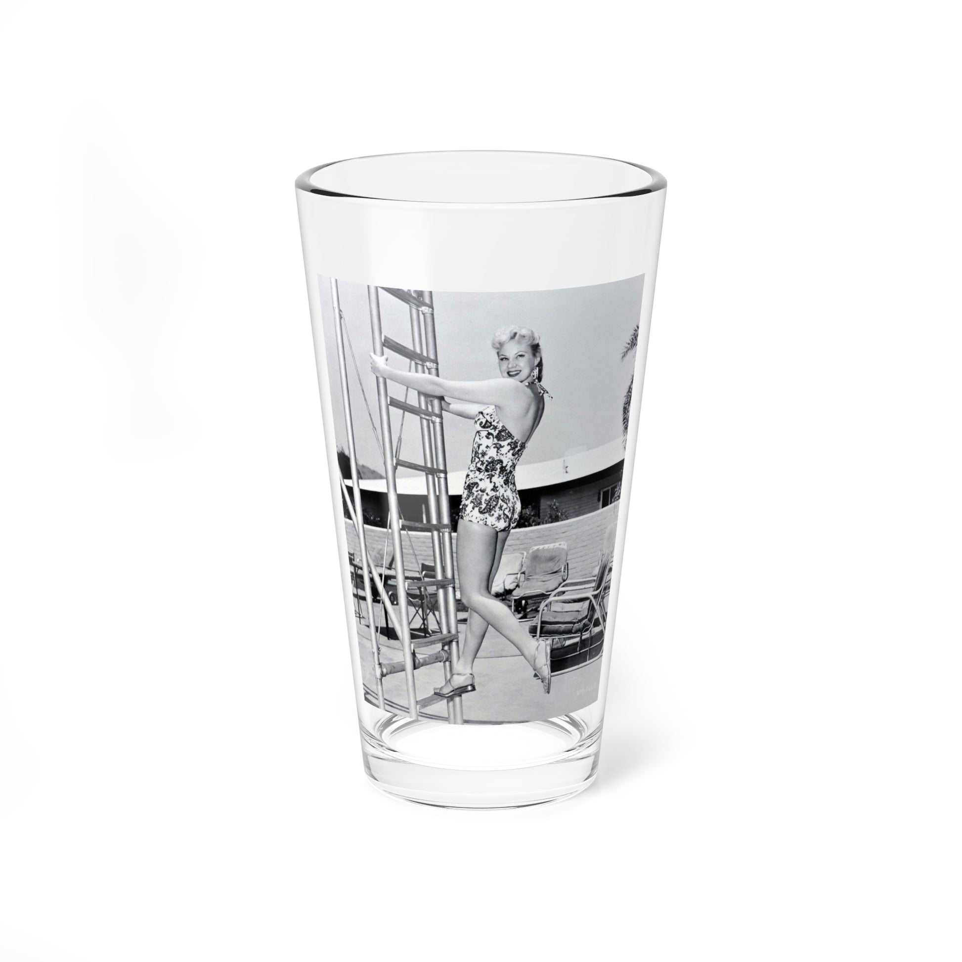 Virginia Mayo #196 (Vintage Female Icon) Pint Glass 16oz-16oz-Go Mug Yourself