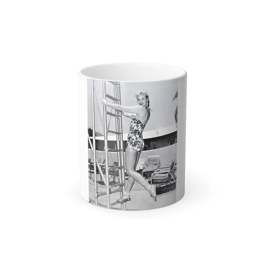 Virginia Mayo #196 (Vintage Female Icons) Color Changing Mug 11oz-11oz-Go Mug Yourself