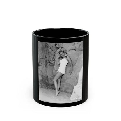 Virginia Mayo #197 (Vintage Female Icon) Black Coffee Mug 11oz - Go Mug Yourself