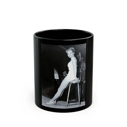 Virginia Mayo #201 (Vintage Female Icon) Black Coffee Mug 11oz - Go Mug Yourself