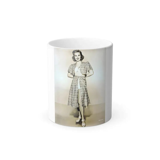 Virginia Mayo #202 (Vintage Female Icon) Color Changing Mug 11oz 11oz - Go Mug Yourself