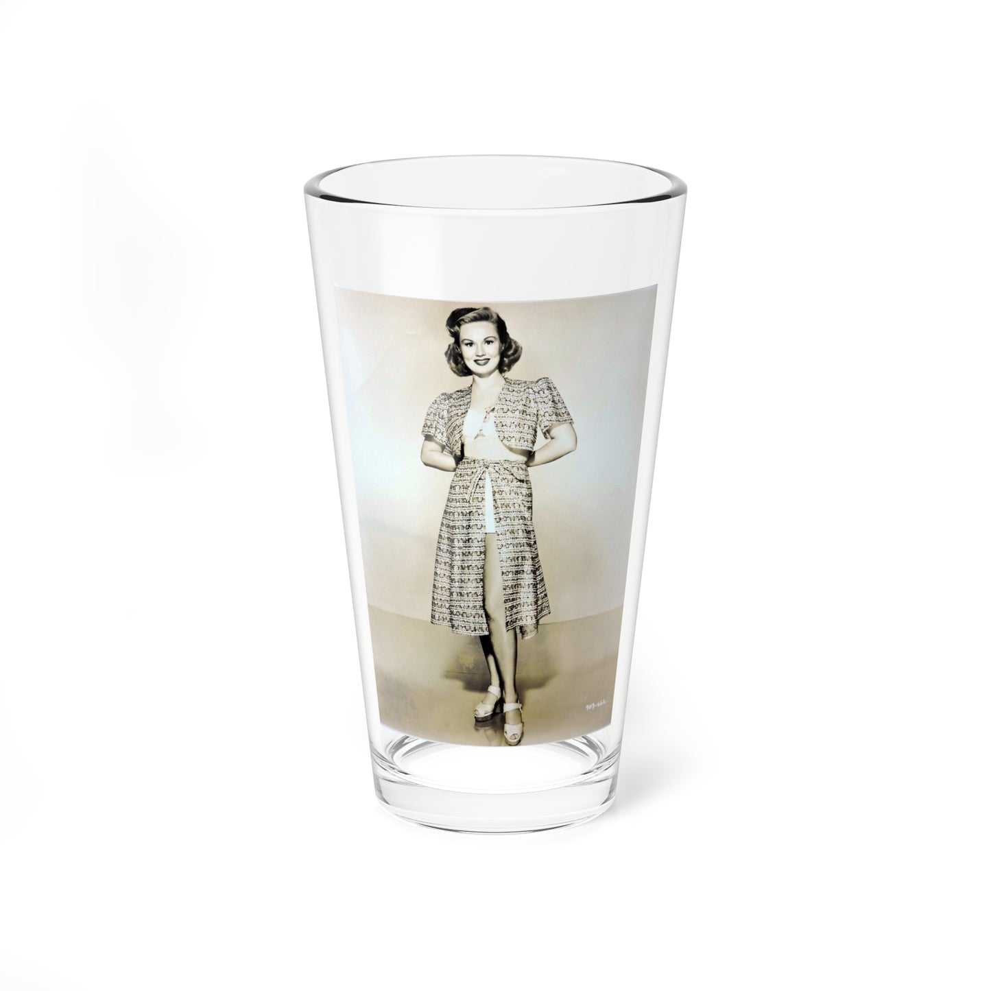 Virginia Mayo #202 (Vintage Female Icon) Pint Glass 16oz-16oz-Go Mug Yourself