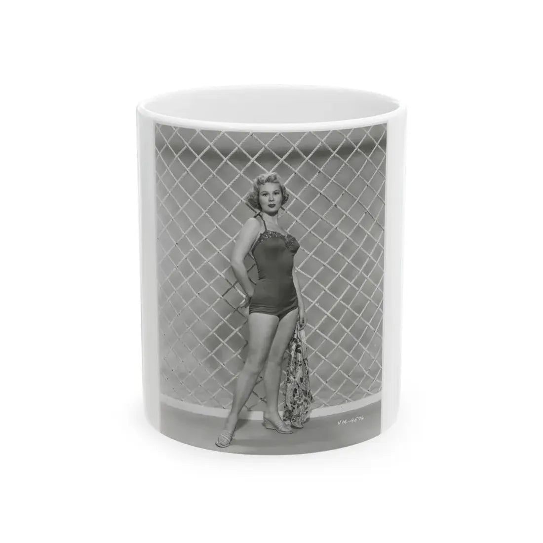 Virginia Mayo #205 (Vintage Female Icon) White Coffee Mug 11oz - Go Mug Yourself