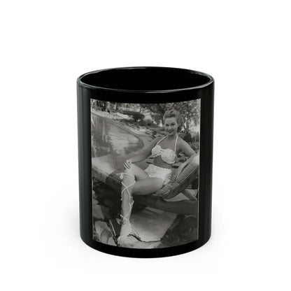 Virginia Mayo #209 (Vintage Female Icon) Black Coffee Mug 11oz - Go Mug Yourself