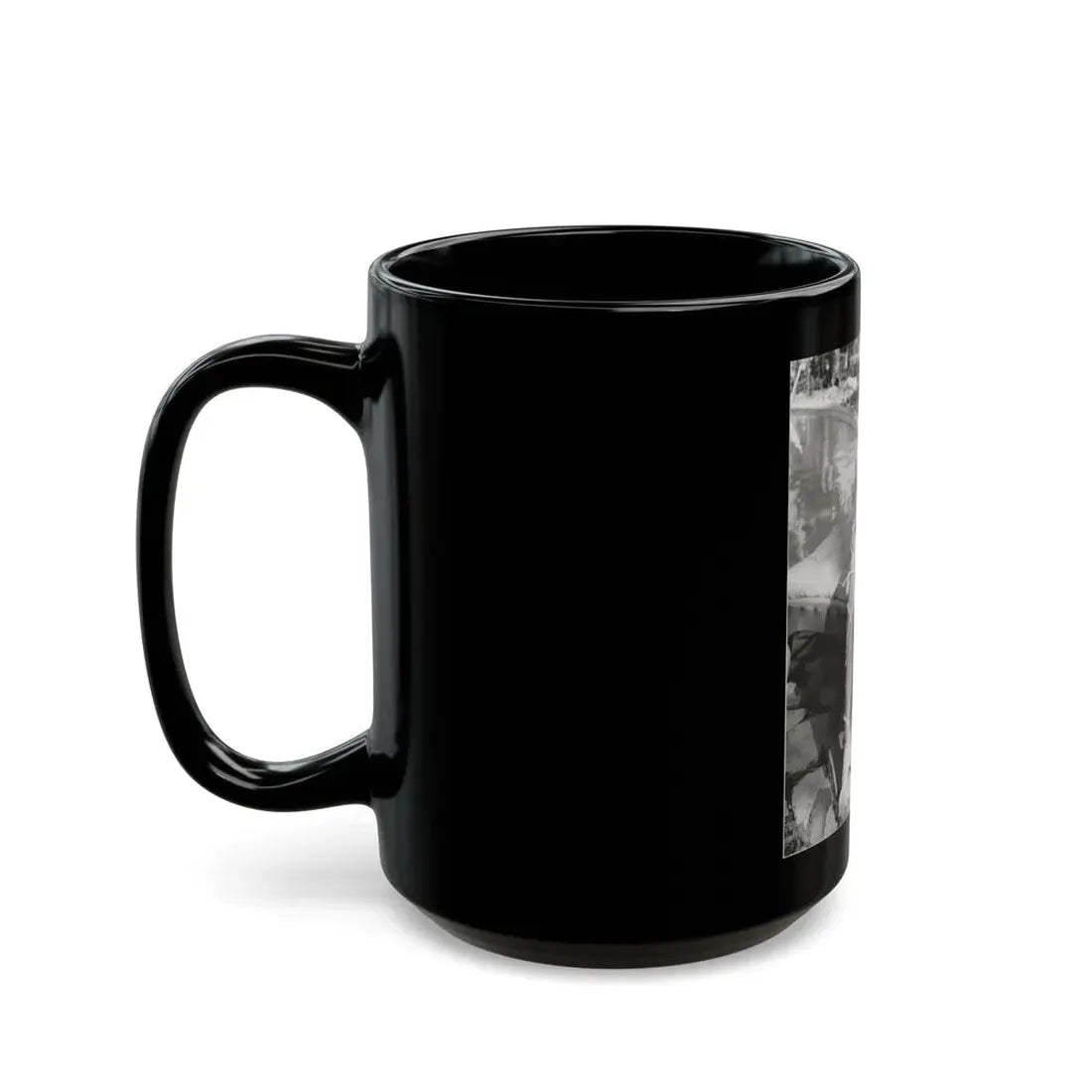 Virginia Mayo #209 (Vintage Female Icon) Black Coffee Mug - Go Mug Yourself