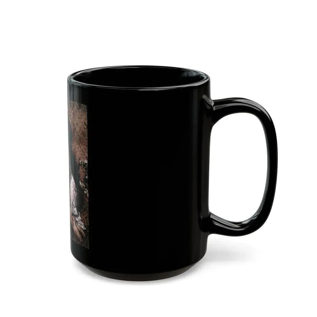 Virginia Mayo #210 (Vintage Female Icon) Black Coffee Mug - Go Mug Yourself