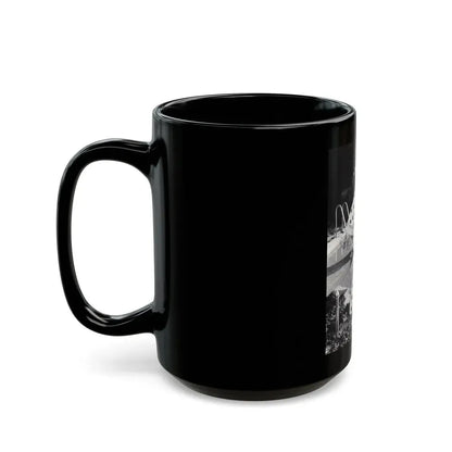 Virginia Mayo #212 (Vintage Female Icon) Black Coffee Mug - Go Mug Yourself