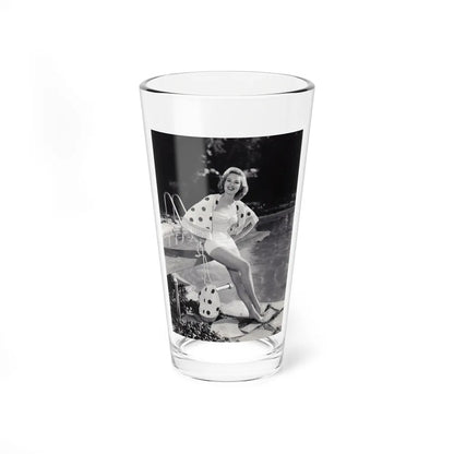 Virginia Mayo #212 (Vintage Female Icon) Pint Glass 16oz 16oz - Go Mug Yourself