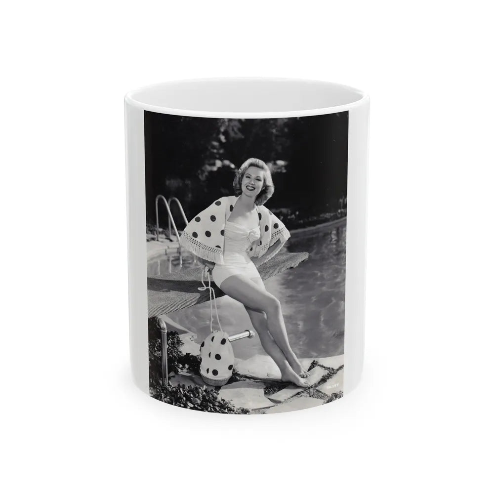 Virginia Mayo #212 (Vintage Female Icon) White Coffee Mug-11oz-Go Mug Yourself