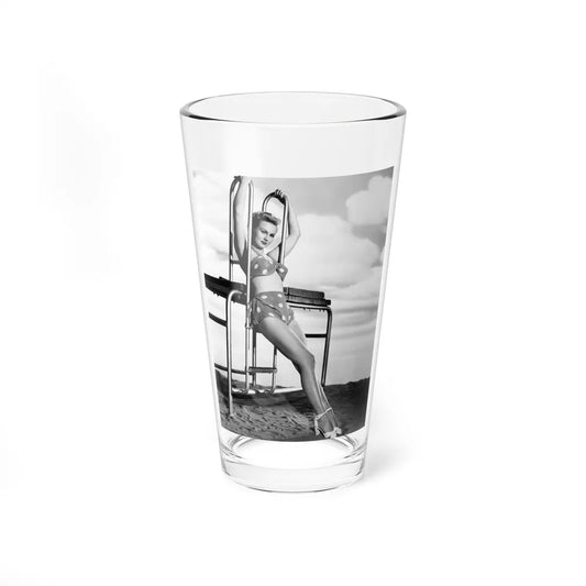 Virginia Mayo #213 (Vintage Female Icon) Pint Glass 16oz 16oz - Go Mug Yourself