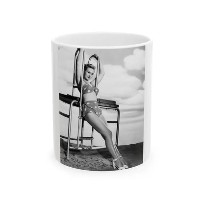 Virginia Mayo #213 (Vintage Female Icon) White Coffee Mug 11oz - Go Mug Yourself