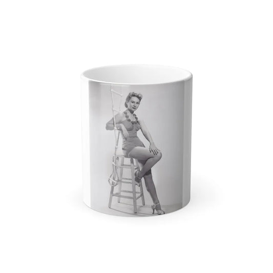 Virginia Mayo #215 (Vintage Female Icons) Color Changing Mug 11oz-11oz-Go Mug Yourself