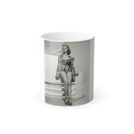 Virginia Mayo #217 (Vintage Female Icons) Color Changing Mug 11oz-11oz-Go Mug Yourself
