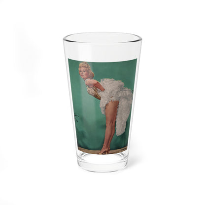 Virginia Mayo #223 - Photoplay Pin-Ups Magazine Issue #05 (Vintage Female Icon) Pint Glass 16oz-16oz-Go Mug Yourself