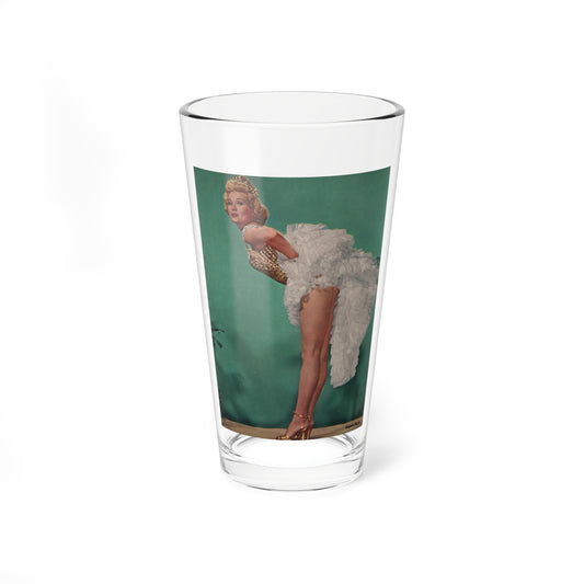 Virginia Mayo #223 - Photoplay Pin-Ups Magazine Issue #05 (Vintage Female Icon) Pint Glass 16oz-16oz-Go Mug Yourself