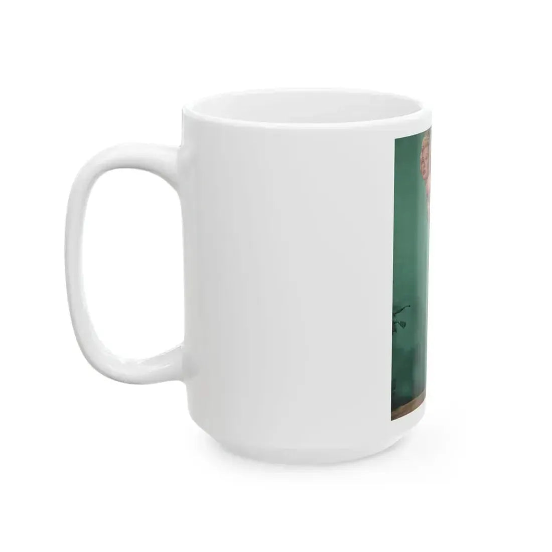 Virginia Mayo #223 - Photoplay Pin-Ups Magazine Issue #05 (Vintage Female Icon) White Coffee Mug - Go Mug Yourself